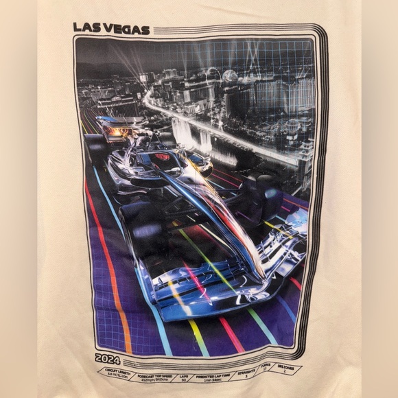 🏎️ NWOT! Formula 1 Las Vegas Grand Prix Hoodie - Picture 4 of 8